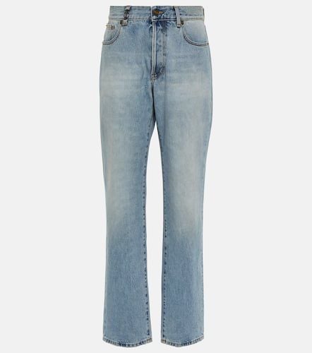 High-rise straight jeans - Saint Laurent - Modalova