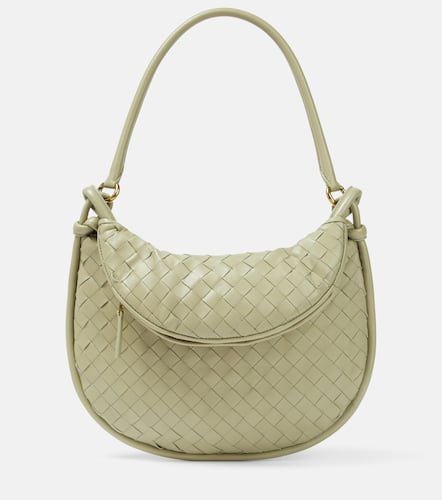 Gemelli Intrecciato leather shoulder bag - Bottega Veneta - Modalova