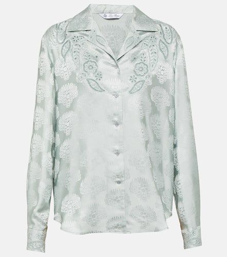 Enora floral silk jacquard shirt - Loro Piana - Modalova