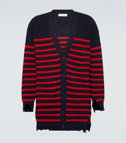 Marni Striped virgin wool cardigan - Marni - Modalova