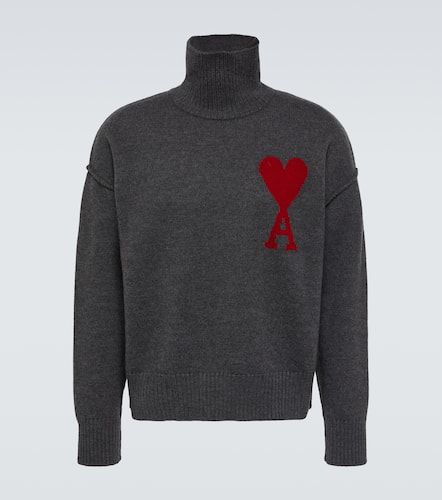 Ami de CÅur wool turtleneck sweater - Ami Paris - Modalova
