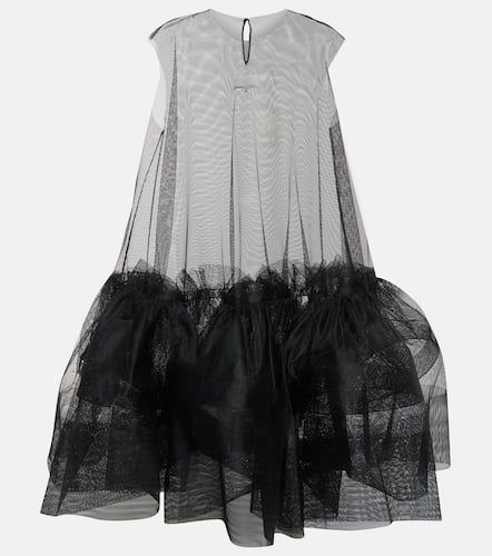 Abito midi in tulle con fiocco - Maison Margiela - Modalova