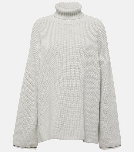 Cotton turtleneck sweater - Brunello Cucinelli - Modalova