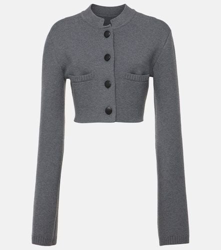 Ello cropped wool-blend jacket - Khaite - Modalova