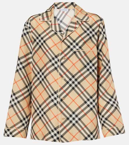 Burberry Knitted silk top - Burberry - Modalova