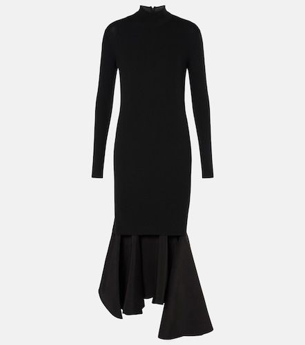Abito midi con volant - Bottega Veneta - Modalova