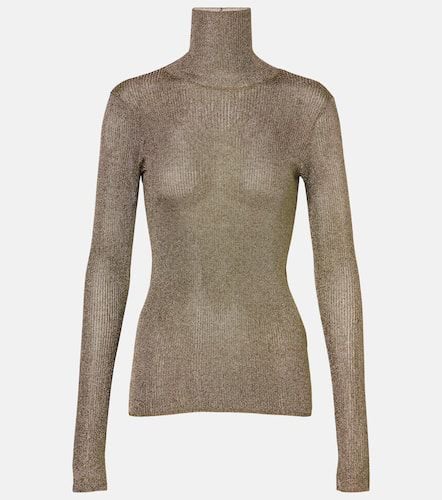 LamÃ© turtleneck sweater - Isabel Marant - Modalova