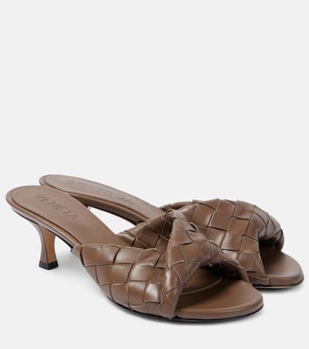 Blink Intrecciato 50 leather mules - Bottega Veneta - Modalova