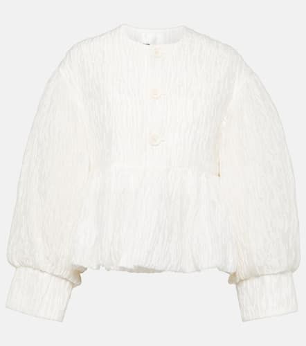 Blusa in misto cupro - Noir Kei Ninomiya - Modalova