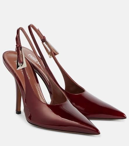 Jessica 105 patent leather slingback pumps - Paris Texas - Modalova