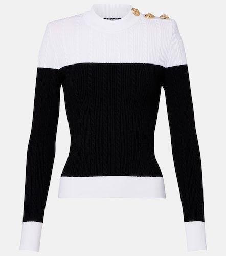 Balmain Pullover a trecce - Balmain - Modalova