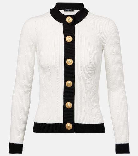 Balmain Cárdigan trenzado - Balmain - Modalova