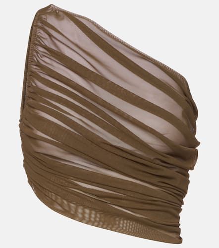 Top raccourci Diana asymétrique - Norma Kamali - Modalova