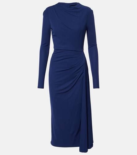 Draped jersey crÃªpe midi dress - Erdem - Modalova