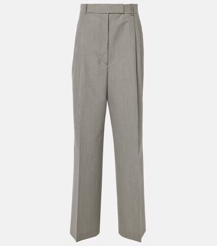 RÃ³he Gingham wool-blend wide-leg pants - Rohe - Modalova