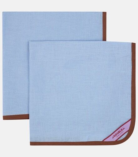 Set de 2 servilletas Rainbow Sky grandes - La DoubleJ - Modalova