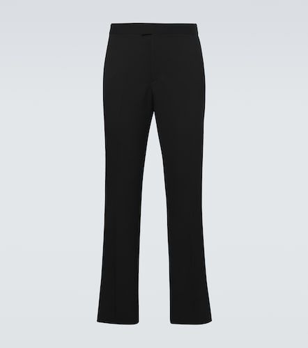 Wool grain de poudre tuxedo pants - Burberry - Modalova