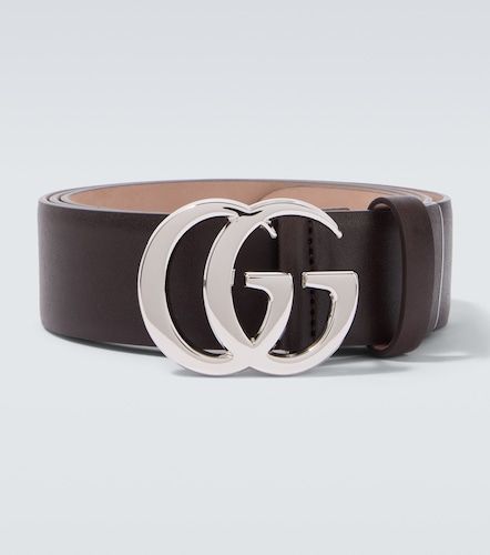 Gucci Flat Marmont leather belt - Gucci - Modalova