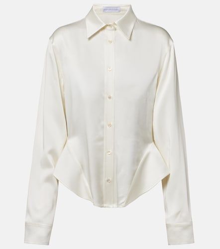 Camisa peplum de satén - Stella McCartney - Modalova