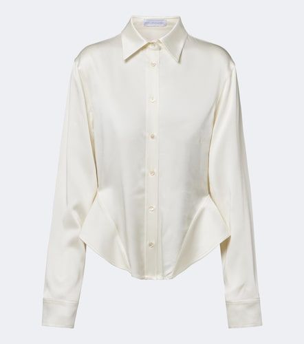 Stella McCartney Peplum satin shirt - Stella McCartney - Modalova