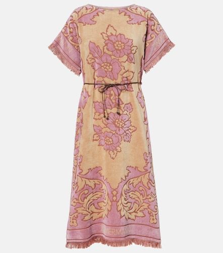 Abito midi Aster in cotone con frange - Zimmermann - Modalova