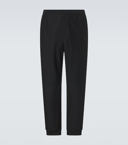 Knitted straight pants - Giorgio Armani - Modalova