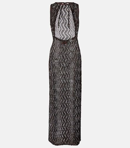 Zigzag sequined beach cover-up - Missoni - Modalova