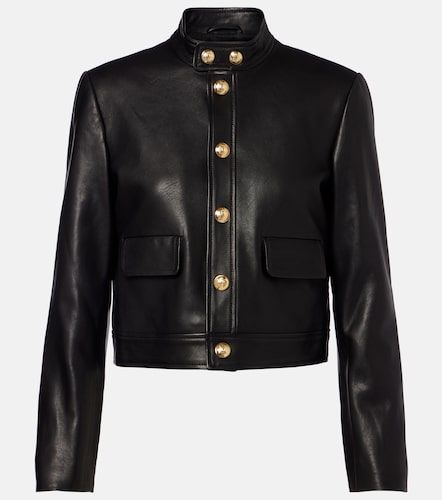 Hadley cropped leather jacket - Nili Lotan - Modalova