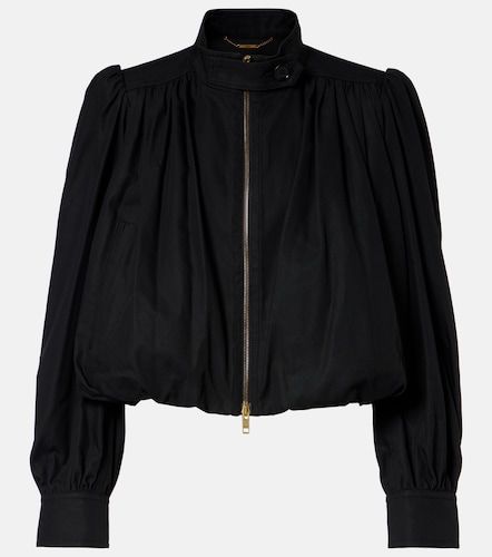 Chloe Gathered cotton canvas jacket - Chloe - Modalova