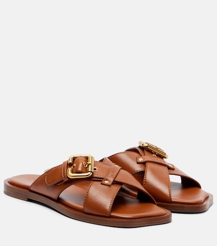 Chloe Nil leather slides - Chloe - Modalova