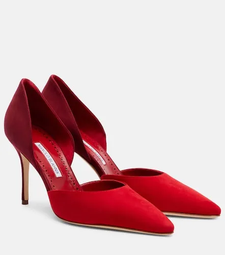 Taylerbinu 90 suede pumps - Manolo Blahnik - Modalova
