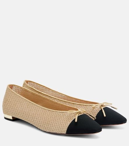 Aquazzura Bailarinas Gioia con piel - Aquazzura - Modalova