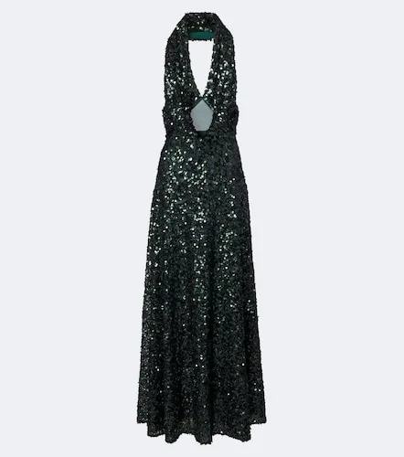 Sequined halterneck gown - Christopher Esber - Modalova