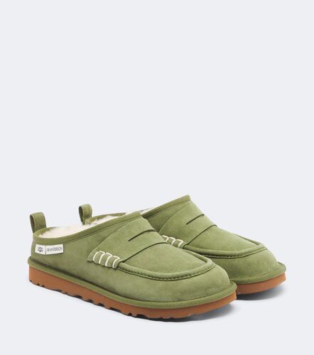 X UGG shearling-lined suede mules - JW Anderson - Modalova