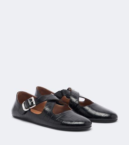 Alaïa Ballerinas aus Leder - Alaia - Modalova