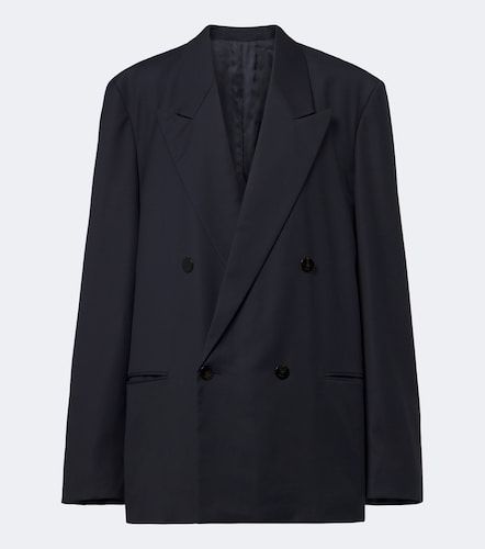 Double-breasted oversized wool blazer - Gucci - Modalova