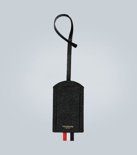 Thom Browne Leather luggage tag - Thom Browne - Modalova