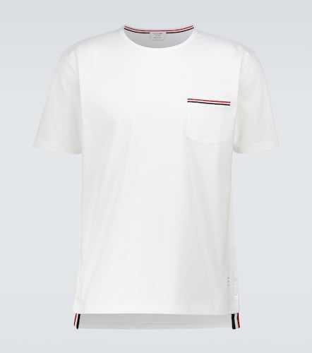 Camiseta de algodón de manga corta - Thom Browne - Modalova