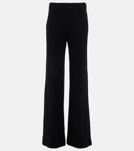 High-rise flared virgin wool pants - Chloe - Modalova