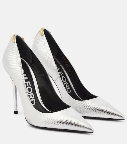 Tom Ford Metallic leather pumps - Tom Ford - Modalova