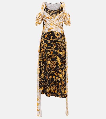 Marine Serre Vestido midi estampado - Marine Serre - Modalova