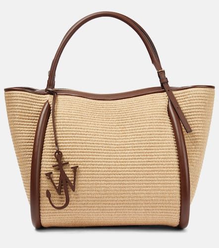 Bumper Large raffia tote bag - JW Anderson - Modalova