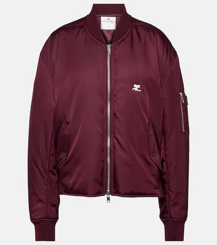 CourrÃ¨ges Logo bomber jacket - Courreges - Modalova