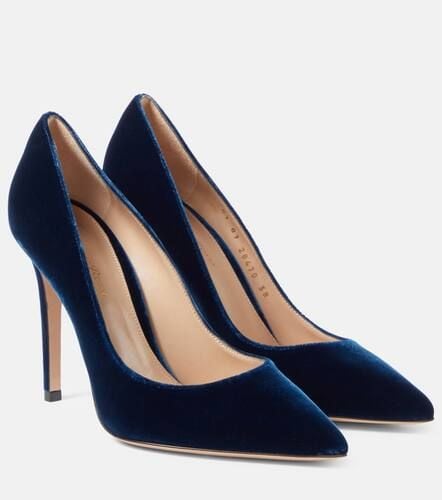 Gianvito 105 velvet pumps - Gianvito Rossi - Modalova