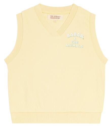 X Babar cotton sweater vest - The Animals Observatory - Modalova