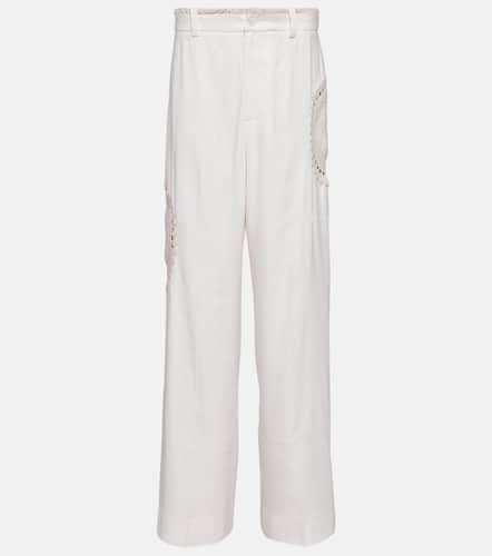 Atacama linen-blend wide-leg pants - SIR - Modalova