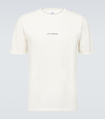 Camiseta de jersey de algodón con logo - C.P. Company - Modalova