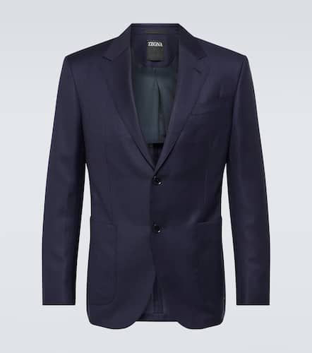 Zegna Blazer monopetto in lana - Zegna - Modalova