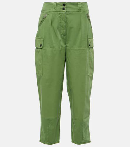 Low-rise cotton twill cargo pants - Tom Ford - Modalova