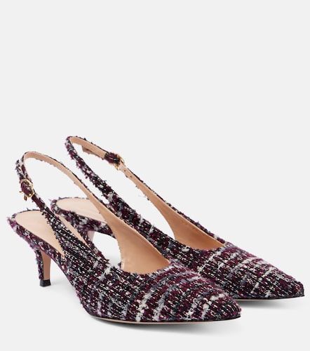 Boucle slingback pumps - Gianvito Rossi - Modalova